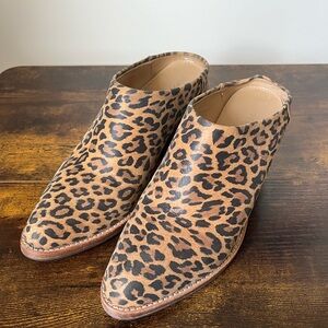 Poppy Barley Heeled Mule